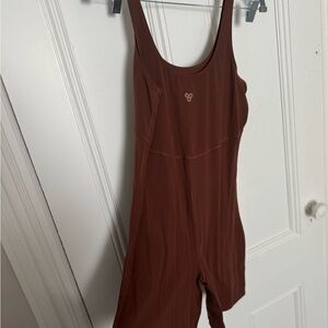 TNA Brown Jumpsuit